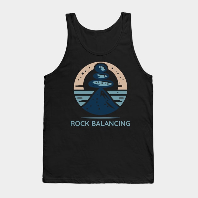 STONE ROCK BALANCING Tank Top by ThesePrints